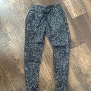 Lululemon Ready To Rulu Pant Joggers Reconnect Jacquard Black White